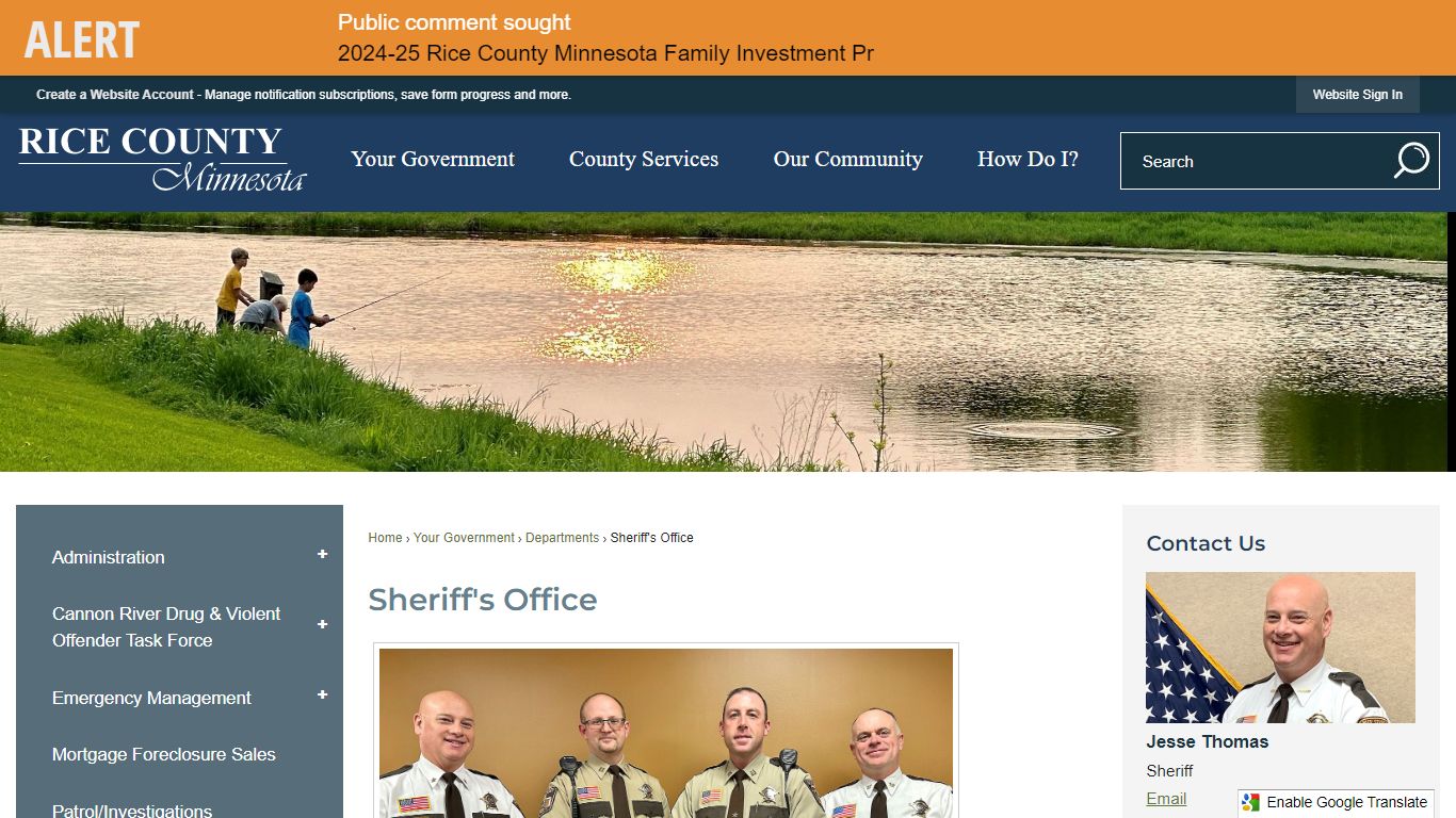 Sheriff's Office | Rice County, MN
